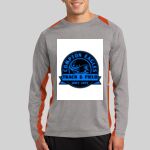 Long Sleeve Heather Colorblock Contender ™ Tee Thumbnail