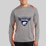 Long Sleeve Heather Colorblock Contender ™ Tee Thumbnail