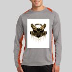 Long Sleeve Heather Colorblock Contender ™ Tee Thumbnail