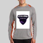 Long Sleeve Heather Colorblock Contender ™ Tee Thumbnail