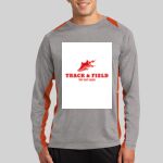 Long Sleeve Heather Colorblock Contender ™ Tee Thumbnail
