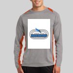 Long Sleeve Heather Colorblock Contender ™ Tee Thumbnail