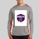 Long Sleeve Heather Colorblock Contender ™ Tee Thumbnail