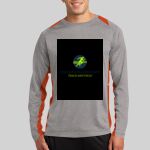 Long Sleeve Heather Colorblock Contender ™ Tee Thumbnail