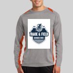 Long Sleeve Heather Colorblock Contender ™ Tee Thumbnail