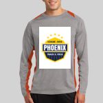 Long Sleeve Heather Colorblock Contender ™ Tee Thumbnail