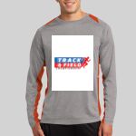 Long Sleeve Heather Colorblock Contender ™ Tee Thumbnail