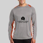 Long Sleeve Heather Colorblock Contender ™ Tee Thumbnail