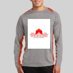 Long Sleeve Heather Colorblock Contender ™ Tee Thumbnail