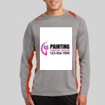 Long Sleeve Heather Colorblock Contender ™ Tee Thumbnail