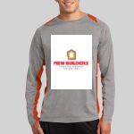 Long Sleeve Heather Colorblock Contender ™ Tee Thumbnail