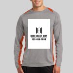 Long Sleeve Heather Colorblock Contender ™ Tee Thumbnail