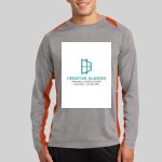 Long Sleeve Heather Colorblock Contender ™ Tee Thumbnail