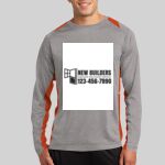 Long Sleeve Heather Colorblock Contender ™ Tee Thumbnail