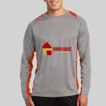 Long Sleeve Heather Colorblock Contender ™ Tee Thumbnail