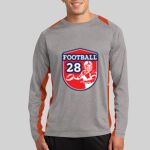 Long Sleeve Heather Colorblock Contender ™ Tee Thumbnail