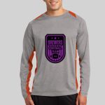 Long Sleeve Heather Colorblock Contender ™ Tee Thumbnail