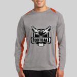 Long Sleeve Heather Colorblock Contender ™ Tee Thumbnail