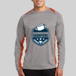 Long Sleeve Heather Colorblock Contender ™ Tee Thumbnail