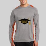 Long Sleeve Heather Colorblock Contender ™ Tee Thumbnail
