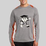 Long Sleeve Heather Colorblock Contender ™ Tee Thumbnail