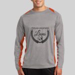 Long Sleeve Heather Colorblock Contender ™ Tee Thumbnail