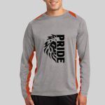 Long Sleeve Heather Colorblock Contender ™ Tee Thumbnail