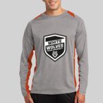 Long Sleeve Heather Colorblock Contender ™ Tee Thumbnail