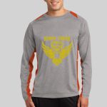 Long Sleeve Heather Colorblock Contender ™ Tee Thumbnail