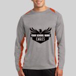 Long Sleeve Heather Colorblock Contender ™ Tee Thumbnail