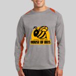 Long Sleeve Heather Colorblock Contender ™ Tee Thumbnail