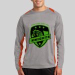 Long Sleeve Heather Colorblock Contender ™ Tee Thumbnail