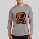 Long Sleeve Heather Colorblock Contender ™ Tee Thumbnail