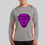 Long Sleeve Heather Colorblock Contender ™ Tee Thumbnail