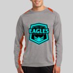 Long Sleeve Heather Colorblock Contender ™ Tee Thumbnail