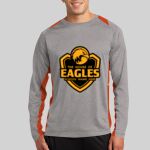 Long Sleeve Heather Colorblock Contender ™ Tee Thumbnail