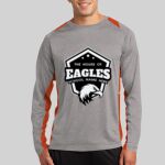 Long Sleeve Heather Colorblock Contender ™ Tee Thumbnail