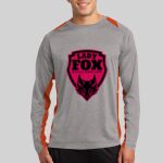 Long Sleeve Heather Colorblock Contender ™ Tee Thumbnail