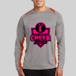 Long Sleeve Heather Colorblock Contender ™ Tee Thumbnail