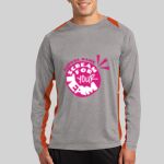 Long Sleeve Heather Colorblock Contender ™ Tee Thumbnail