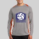 Long Sleeve Heather Colorblock Contender ™ Tee Thumbnail