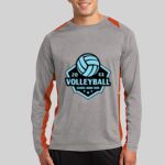 Long Sleeve Heather Colorblock Contender ™ Tee Thumbnail