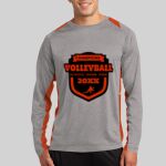 Long Sleeve Heather Colorblock Contender ™ Tee Thumbnail