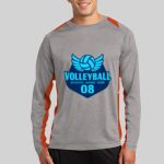 Long Sleeve Heather Colorblock Contender ™ Tee Thumbnail