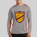 Long Sleeve Heather Colorblock Contender ™ Tee Thumbnail