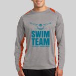 Long Sleeve Heather Colorblock Contender ™ Tee Thumbnail