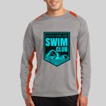 Long Sleeve Heather Colorblock Contender ™ Tee Thumbnail