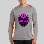 Long Sleeve Heather Colorblock Contender ™ Tee Thumbnail