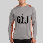 Long Sleeve Heather Colorblock Contender ™ Tee Thumbnail