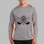 Long Sleeve Heather Colorblock Contender ™ Tee Thumbnail